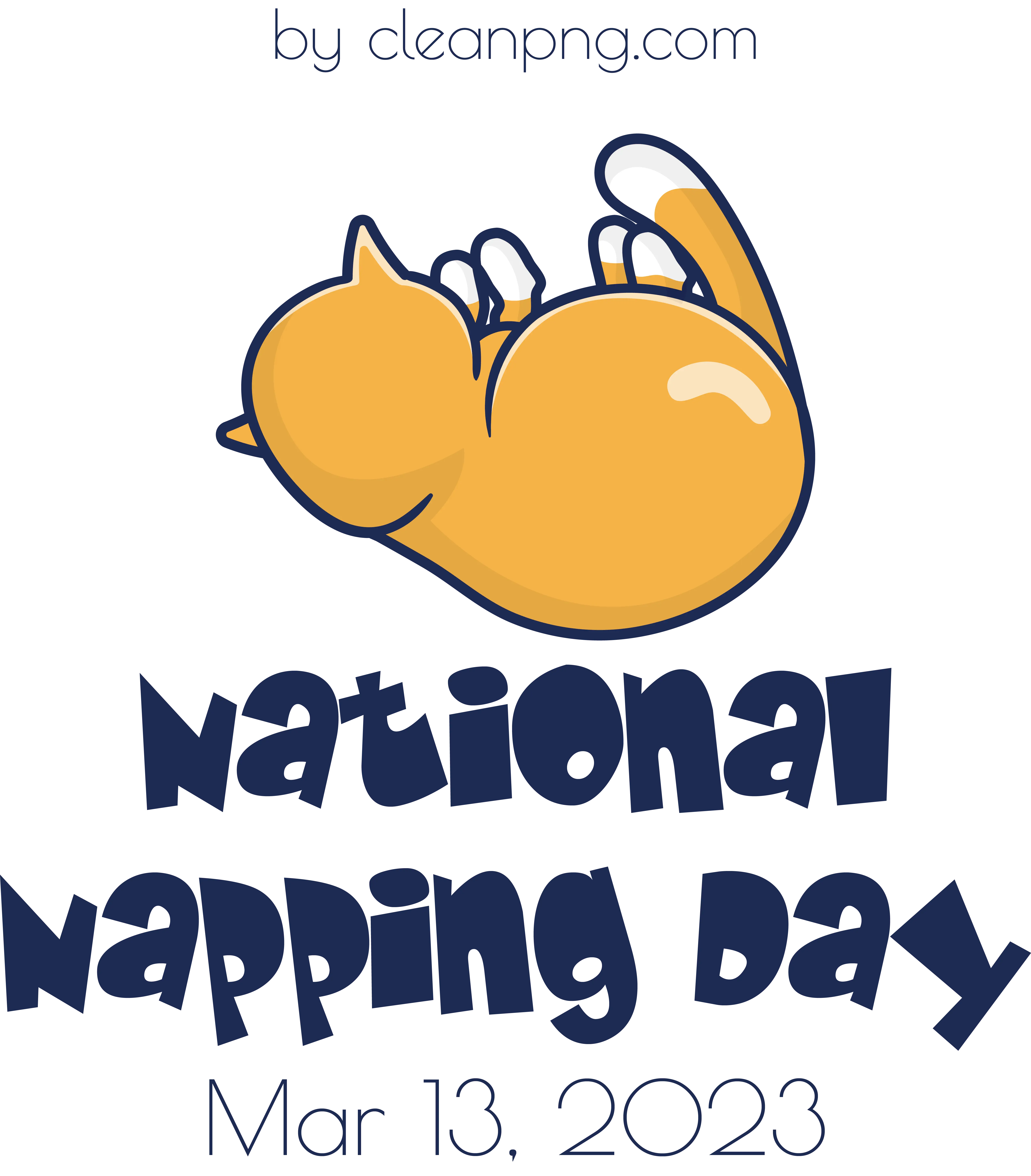 Sleeping Cat for National Napping Day