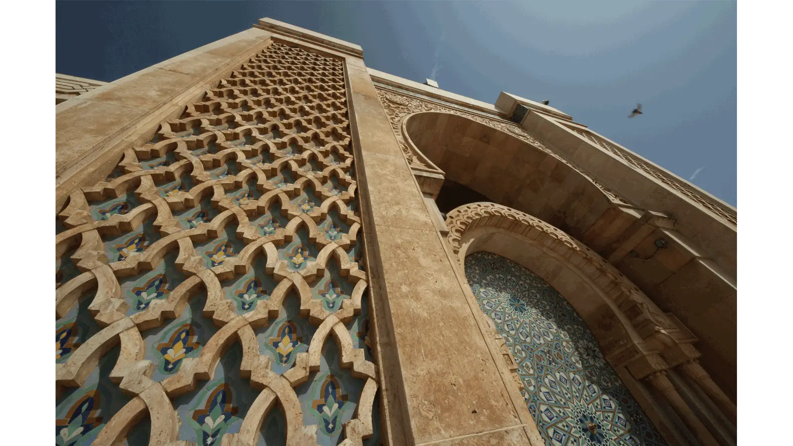 Ornate Building Facade with Intricate Design