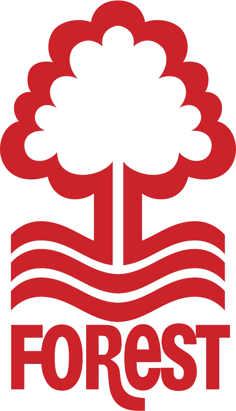 Forest Red Tree Logo Design