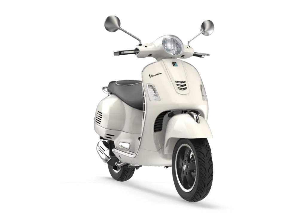 White Scooter