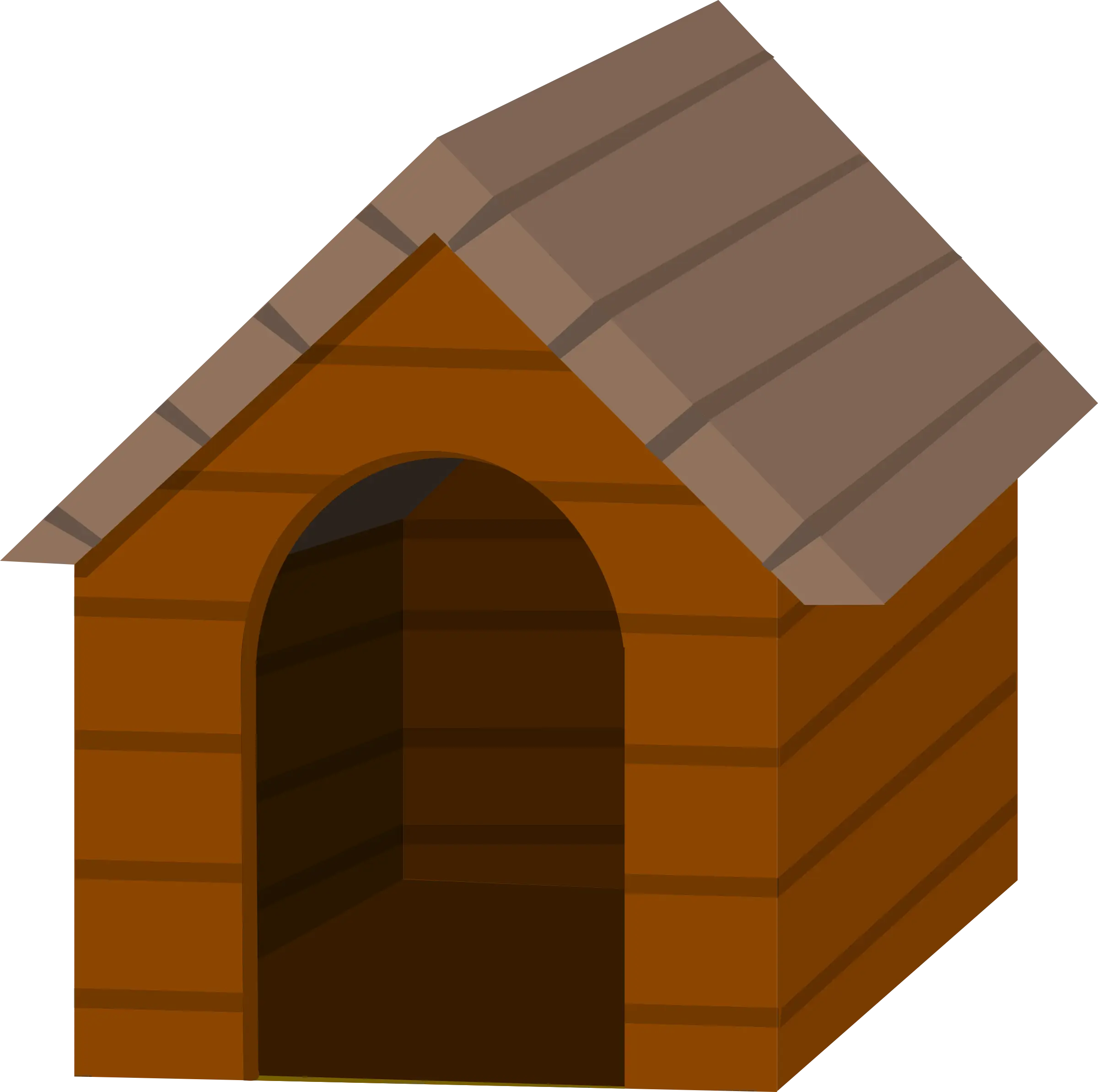 Wooden Dog House