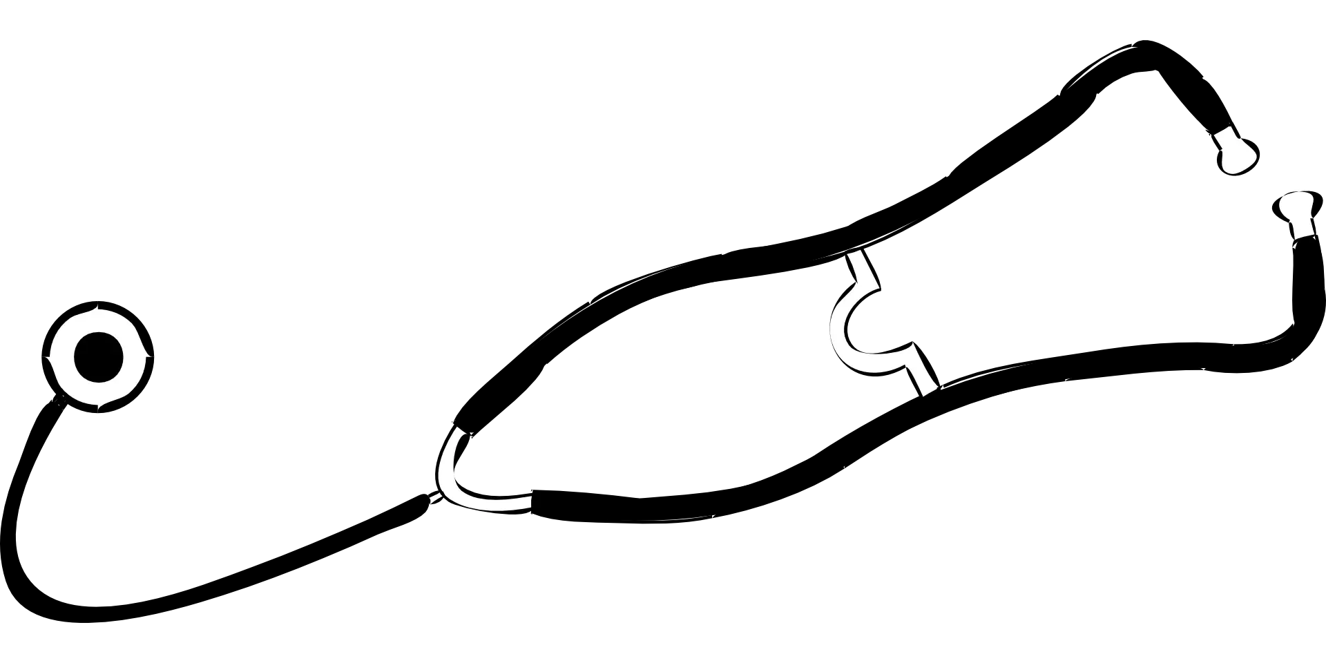 Black Medical Stethoscope