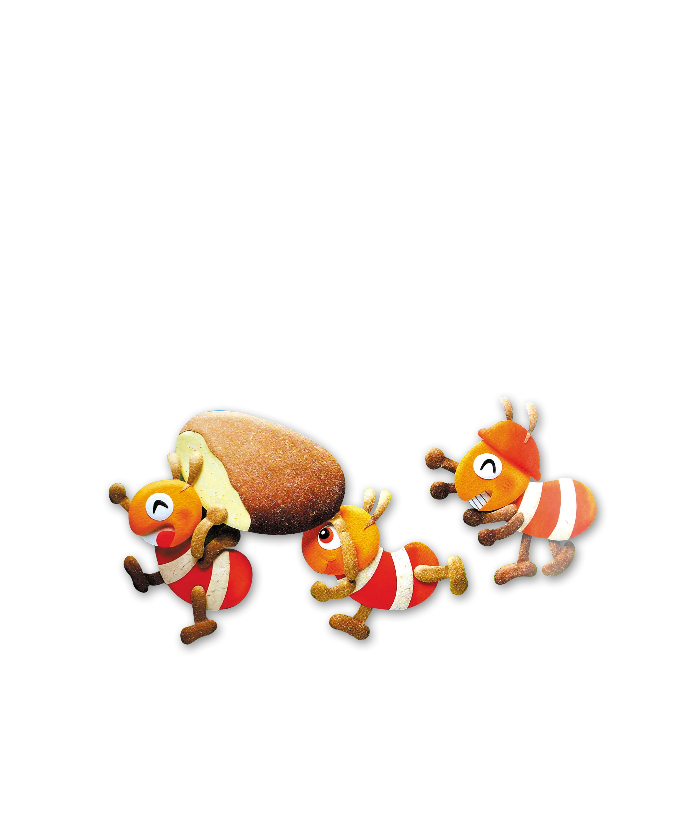 Marching Ants Carrying Bread