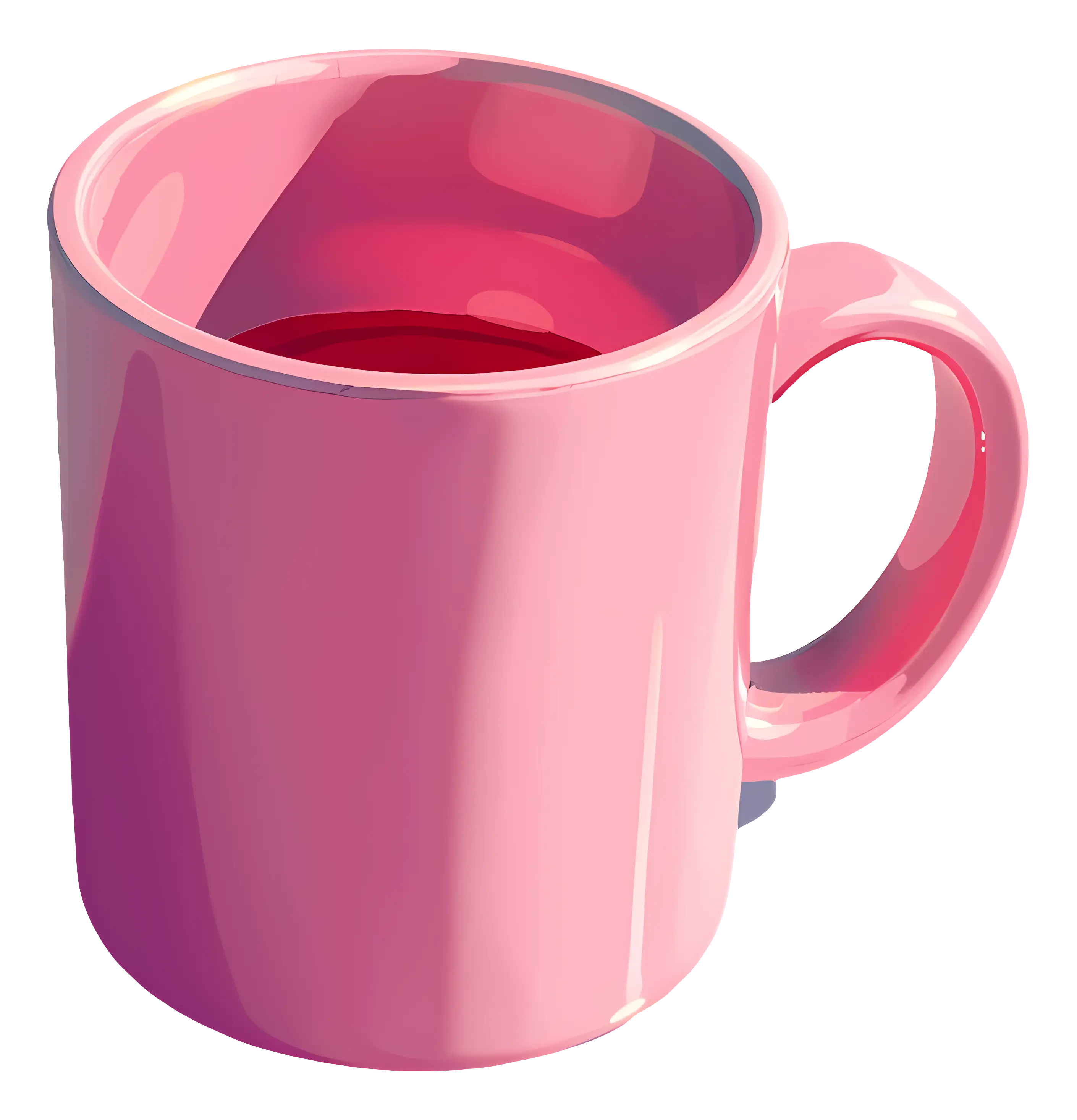 Pink Ceramic Mug