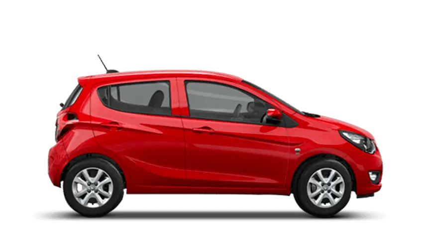 Red Compact Car