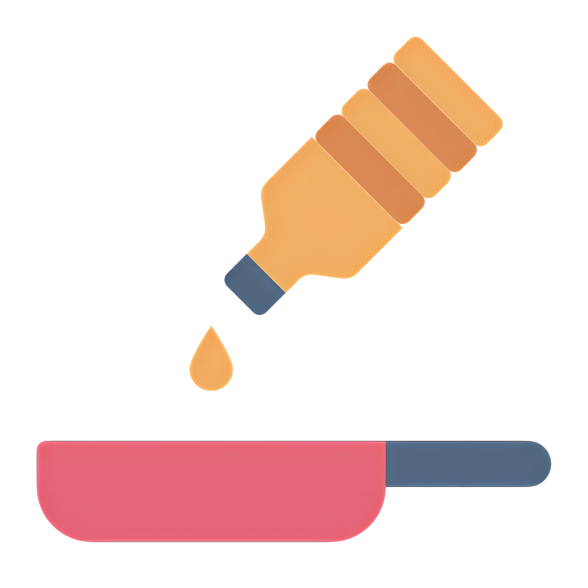 Cooking Oil Pouring into Pan
