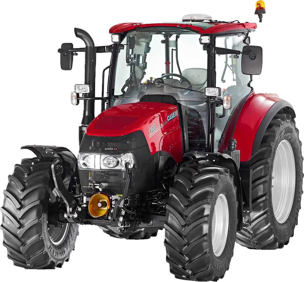 Red Tractor for Agricultural Use