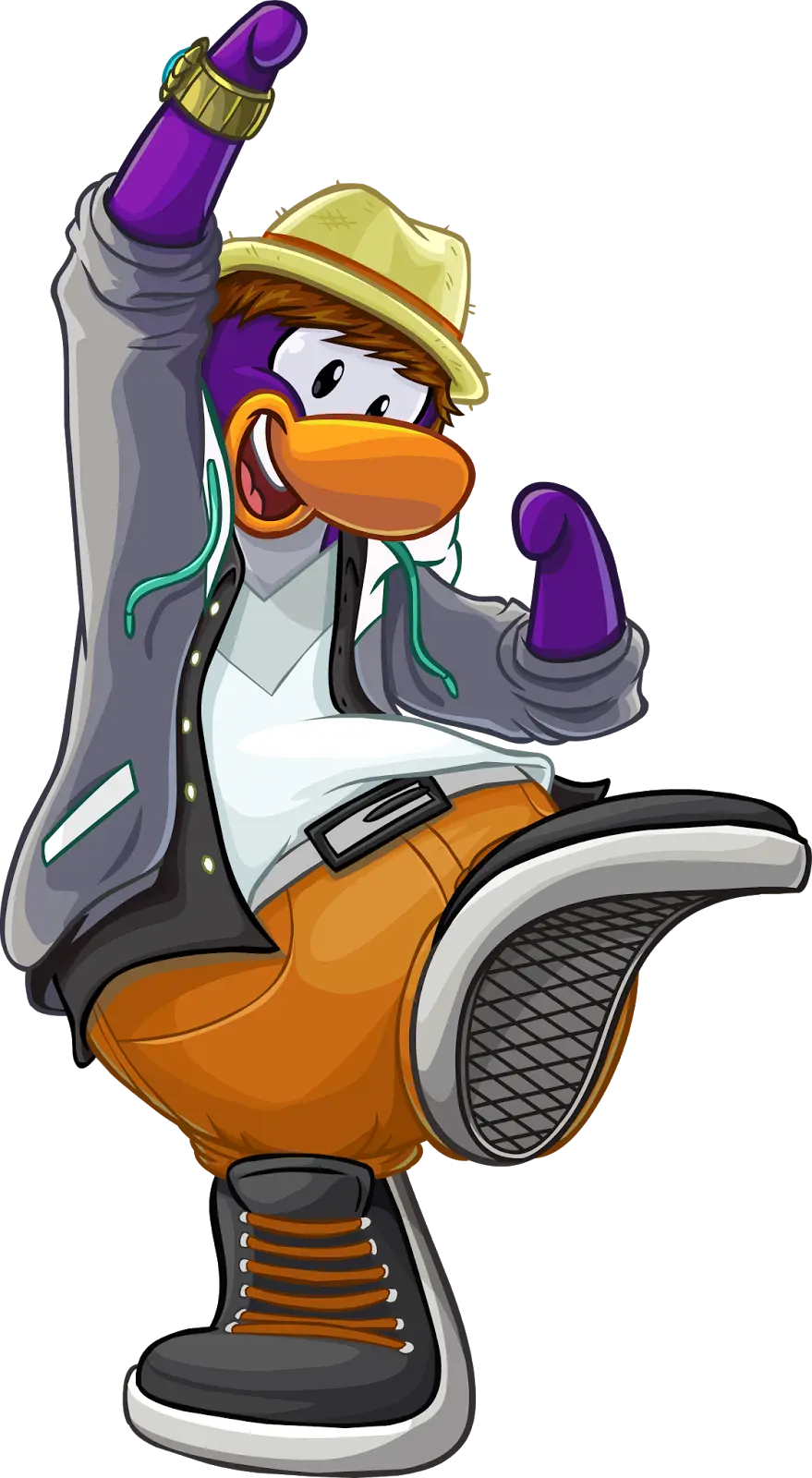 Cool Dancing Penguin Cartoon