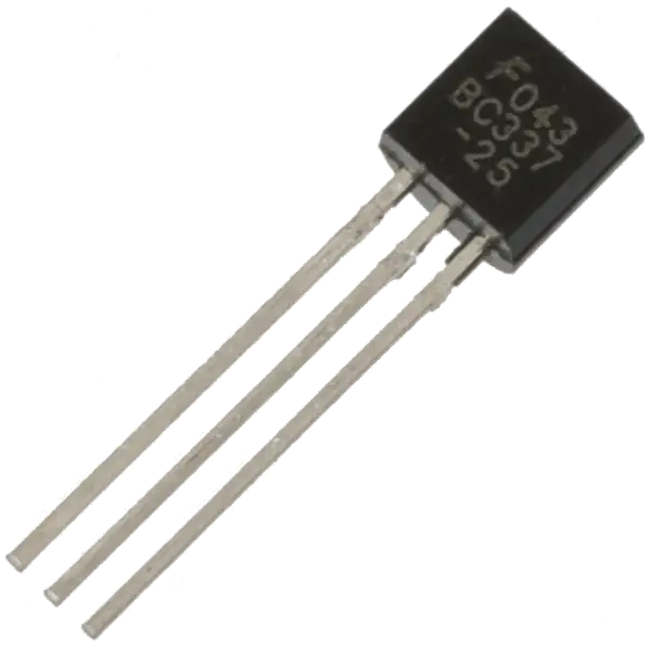 Electronics Transistor Chip with Three Legs