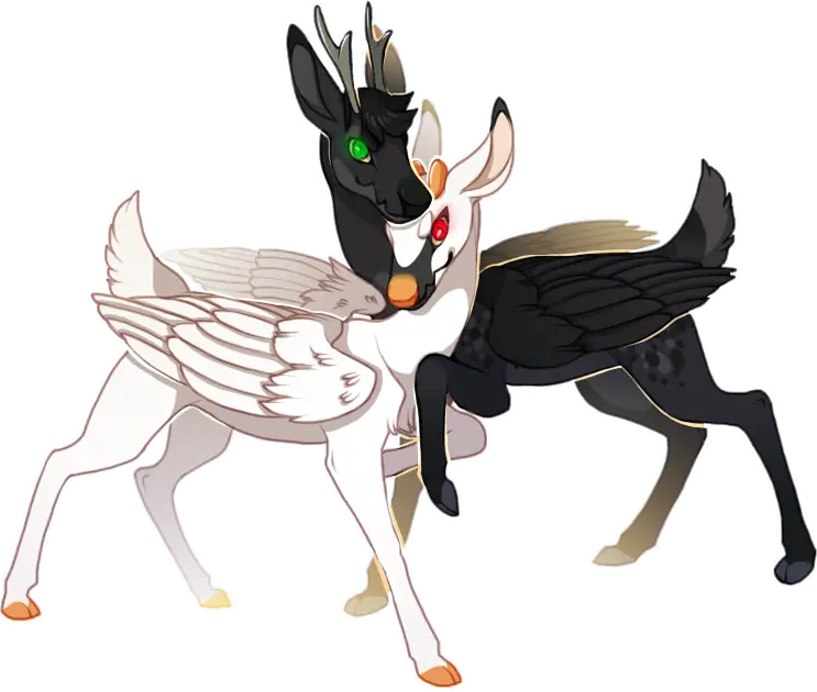 Mythical Winged Deer