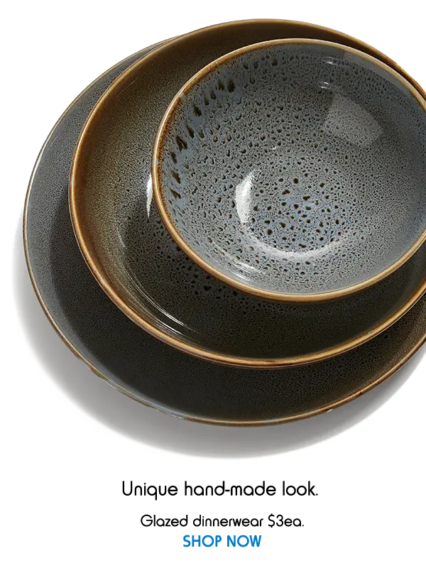 Hand-made Glazed Dinnerware