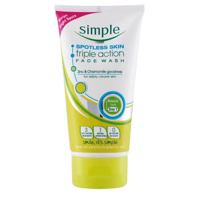 Simple Face Wash Tube