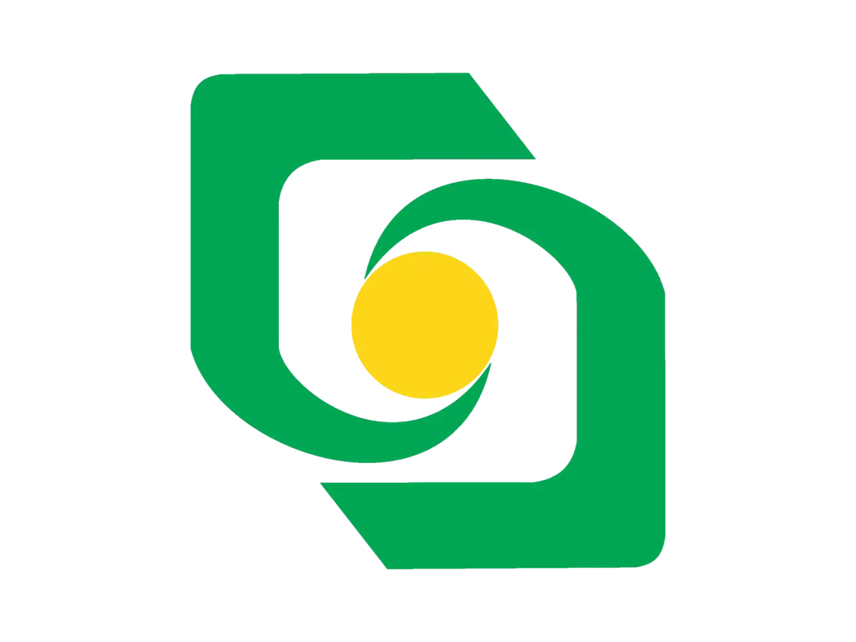 Green and Yellow Circular Logo
