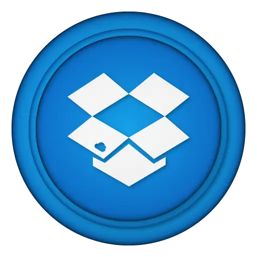 Dropbox Icon for Cloud Storage