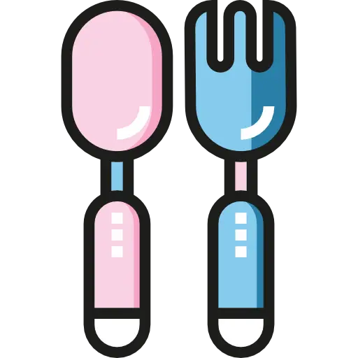 Cute Baby Spoon and Fork