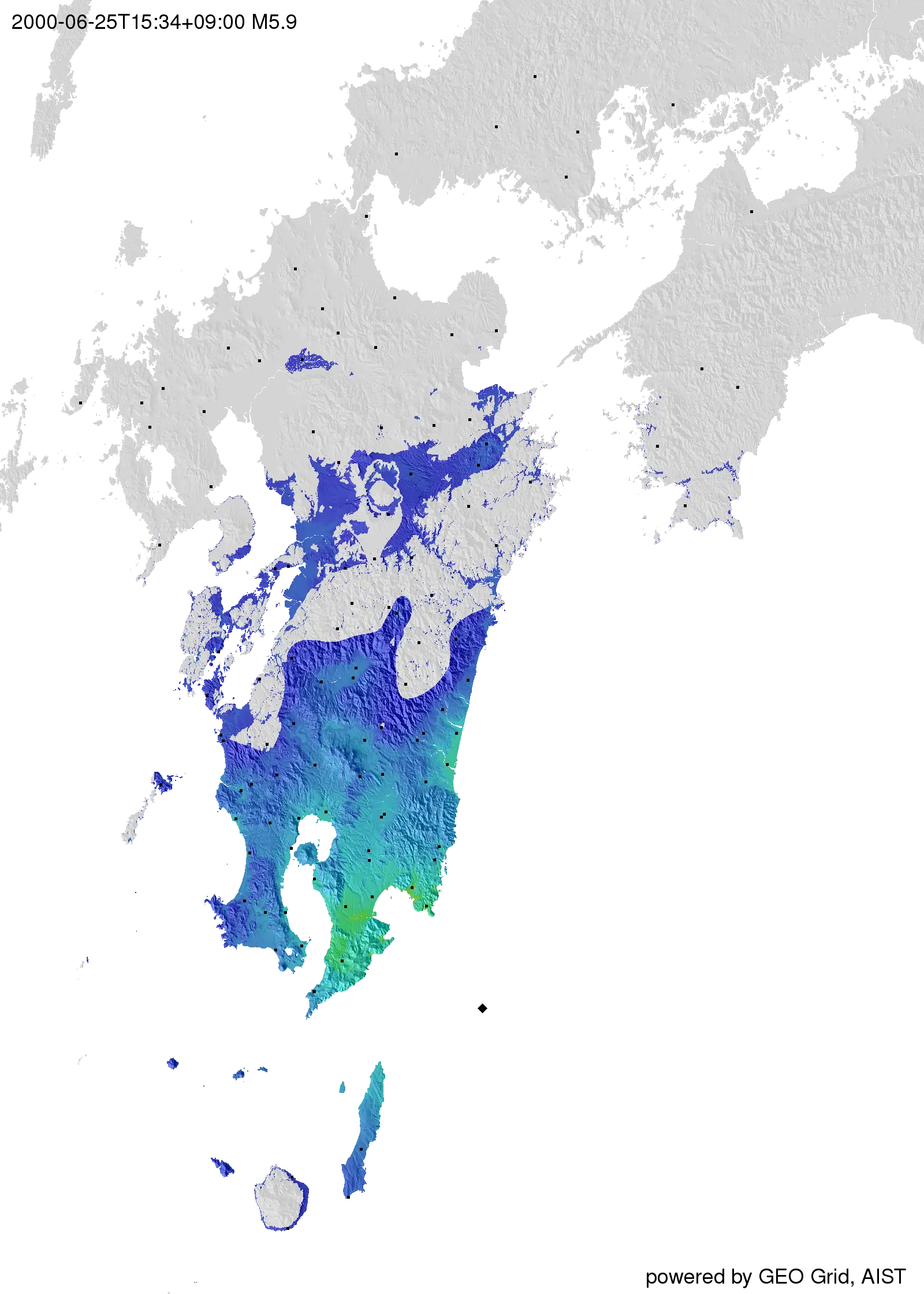 Geographical Map of a Region