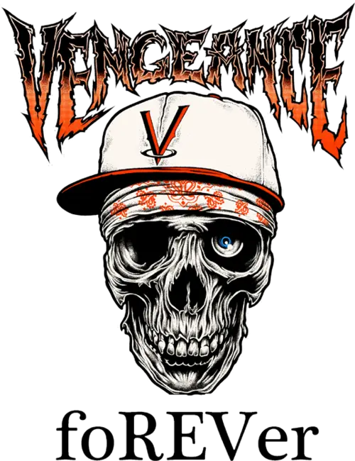 Vengeance Forever Skull Illustration