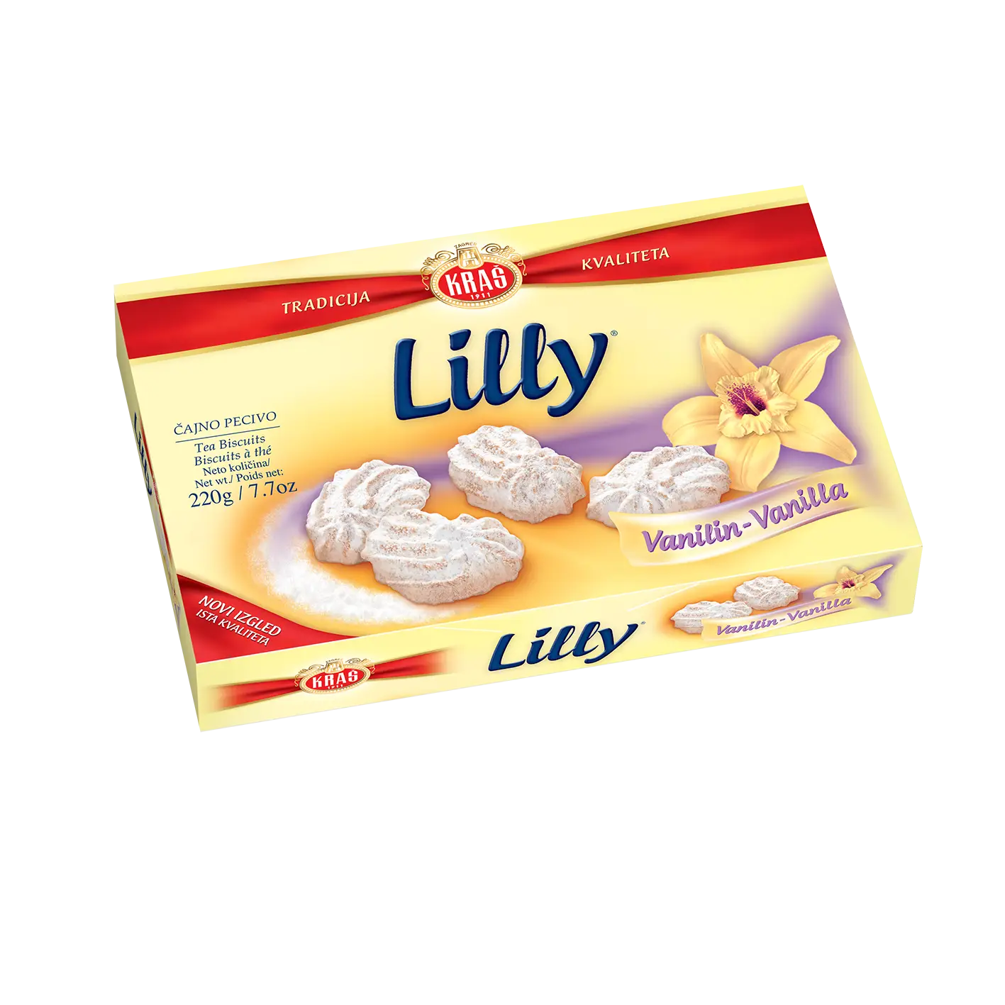 Vanilla Cookies in Packaging
