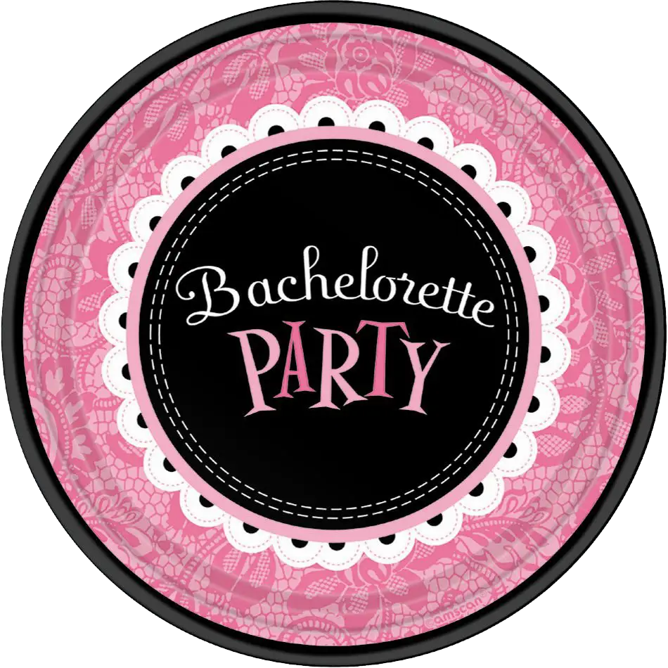 Bachelorette Party Decorative Plate