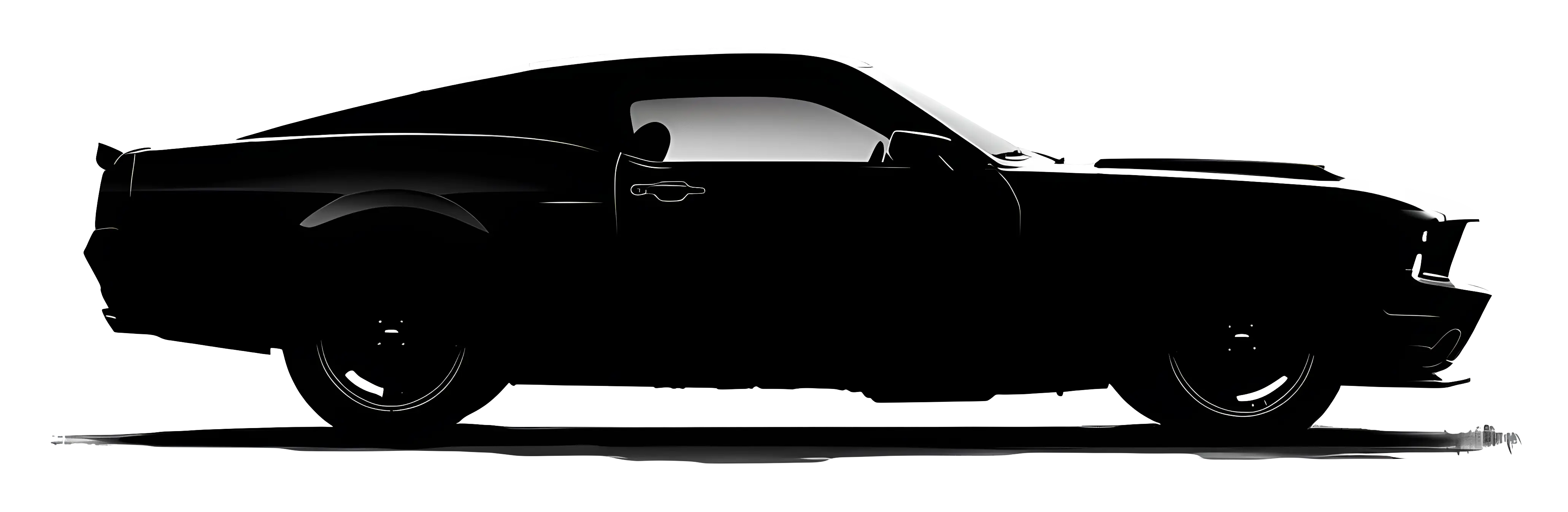 Black Car Silhouette