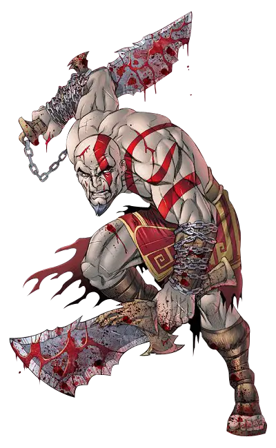 Warrior with Blades