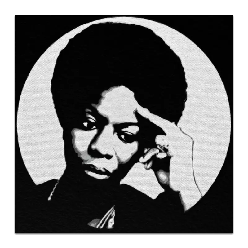 Contemplative Black and White Portrait