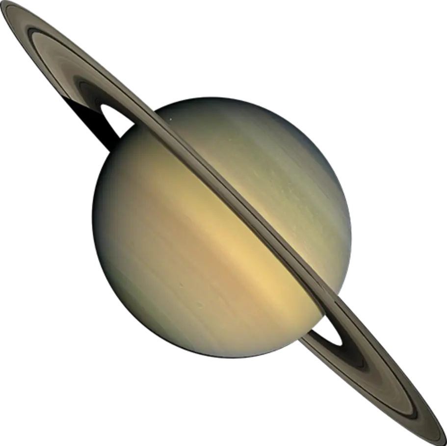 Illustration of Saturn with Rings