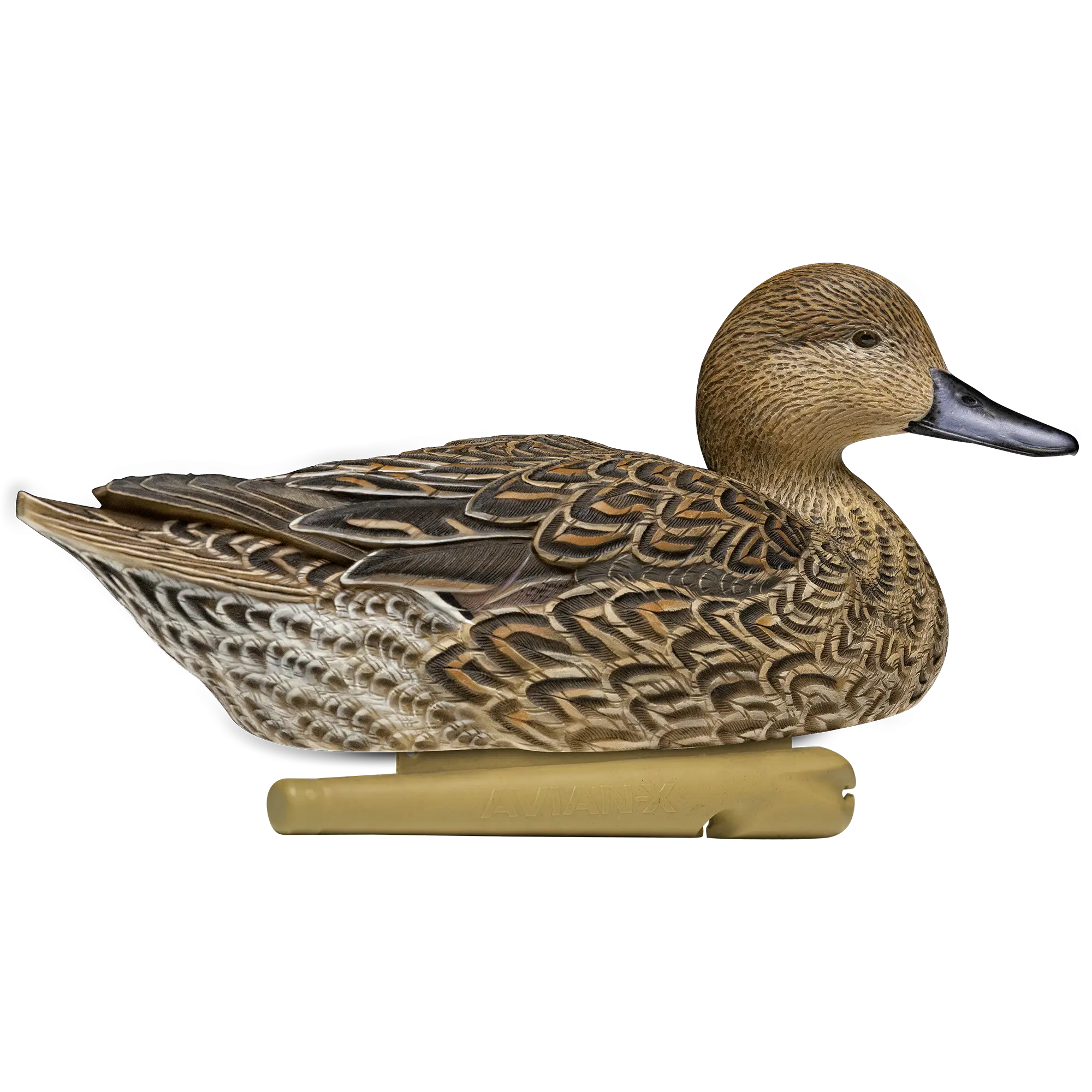 Realistic Brown Duck Decoy