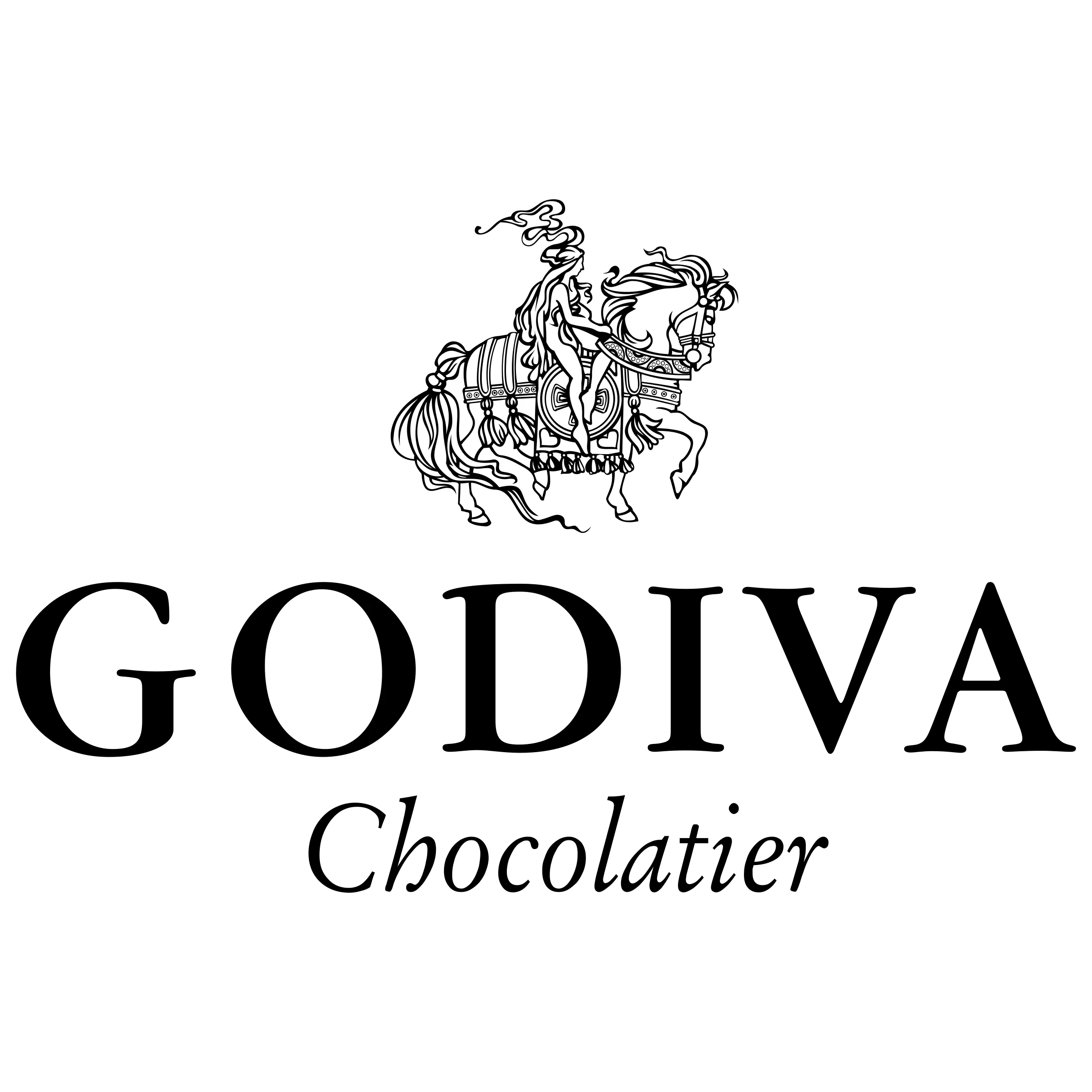 Godiva Chocolatier Logo Design