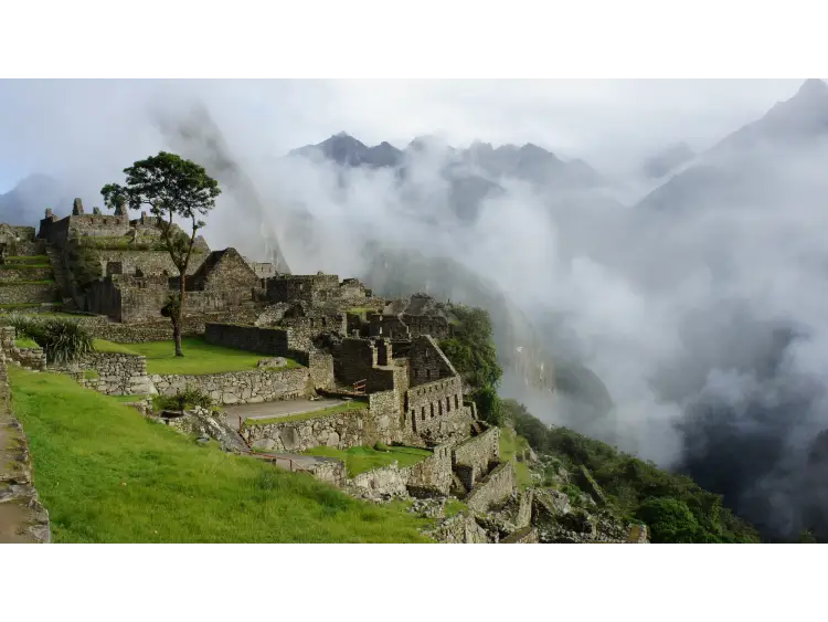 Machu Picchu in the Mist
