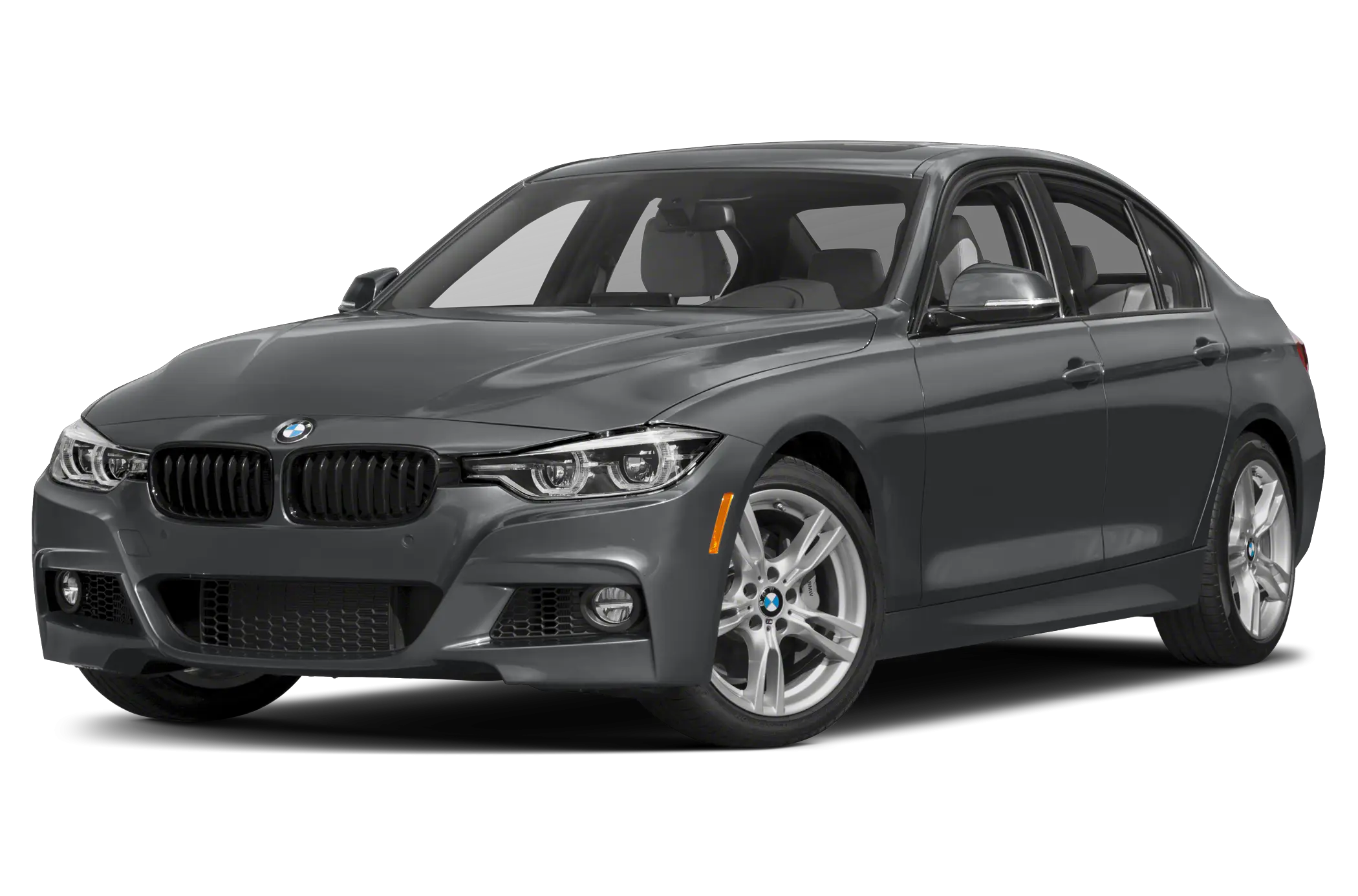 Dark Green Luxury Sedan Car