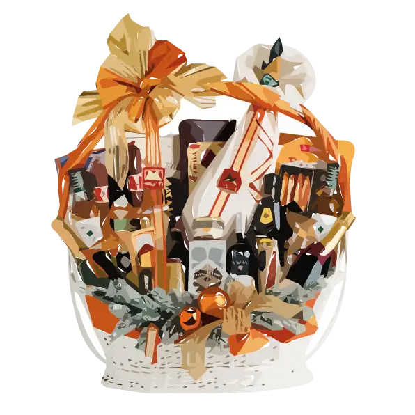 Gift Basket with Presents