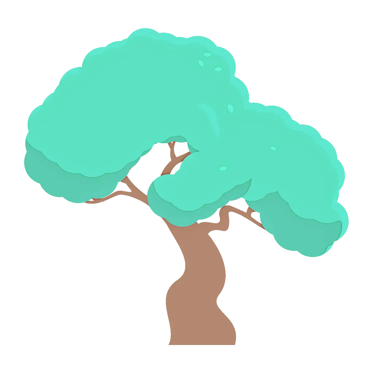 Green Tree Illustration