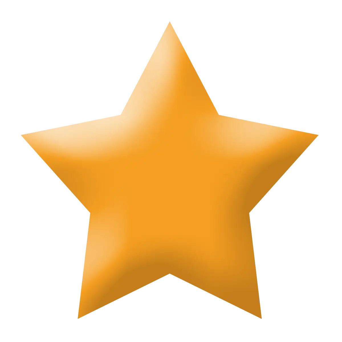 Golden Star Icon