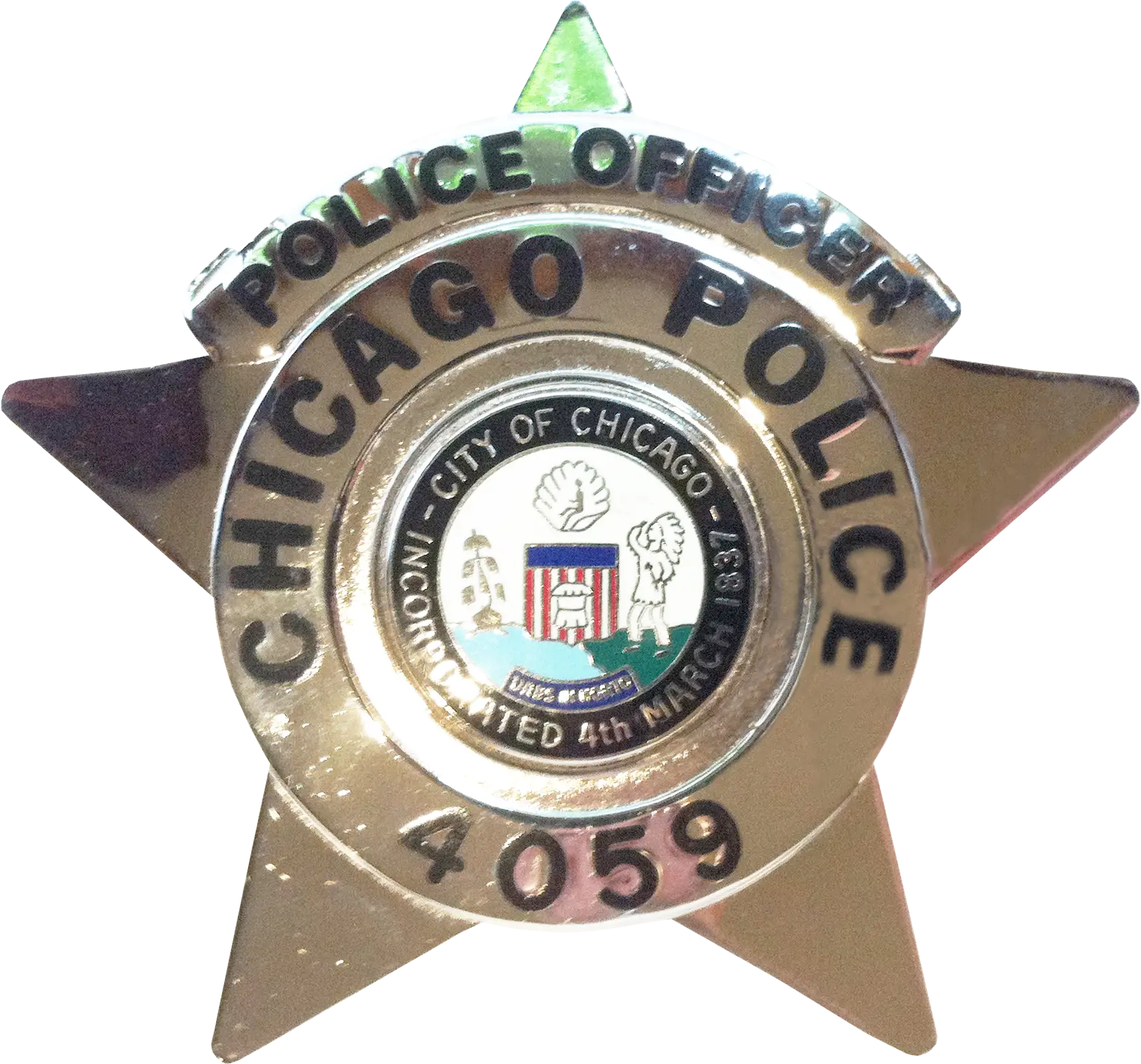 Chicago Police Officer Badge