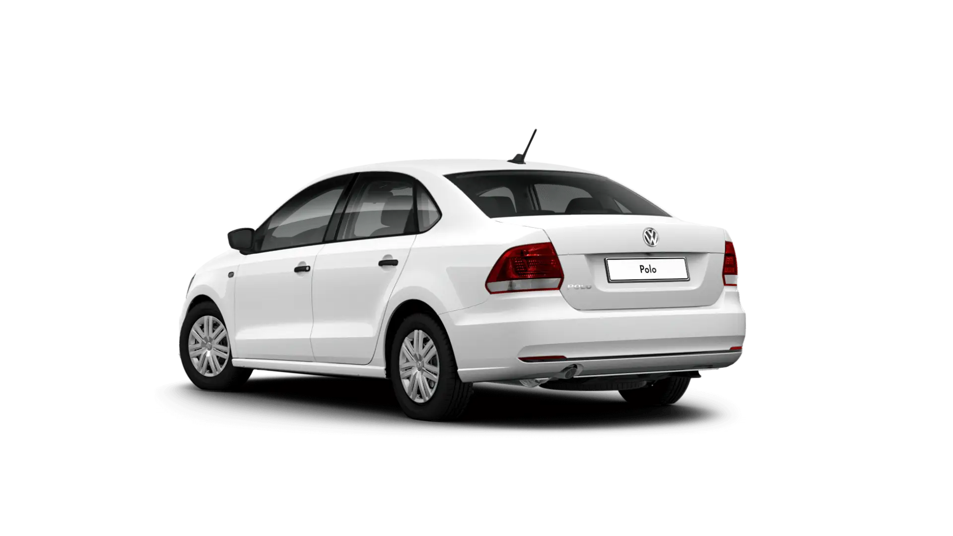 Compact White Sedan Car