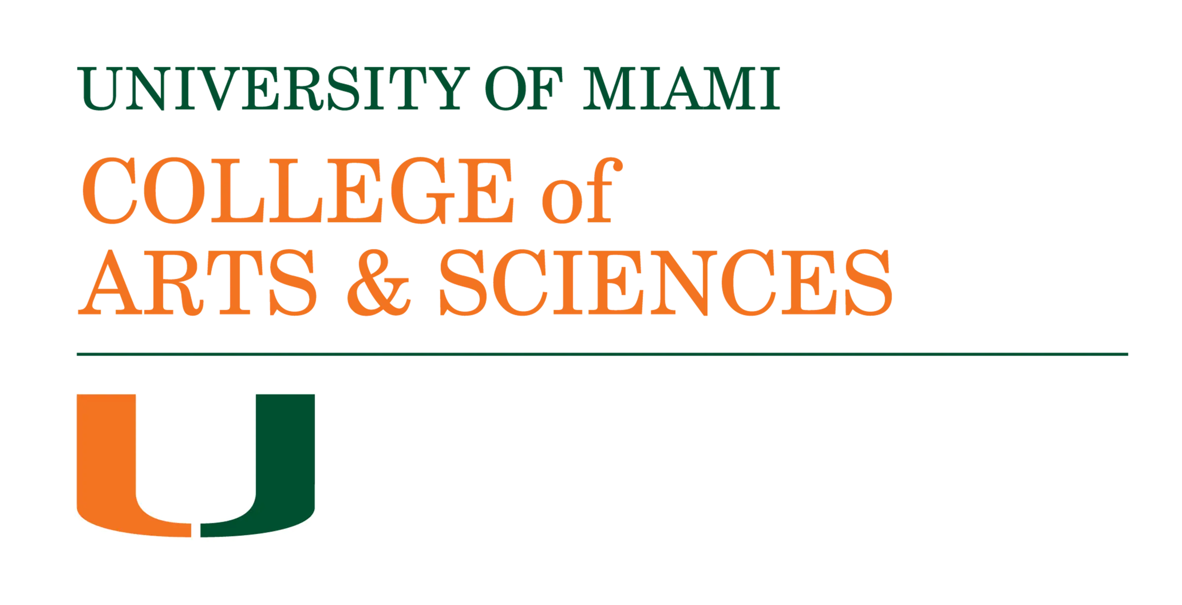 University of Miami College of Arts &amp; Sciences Logo