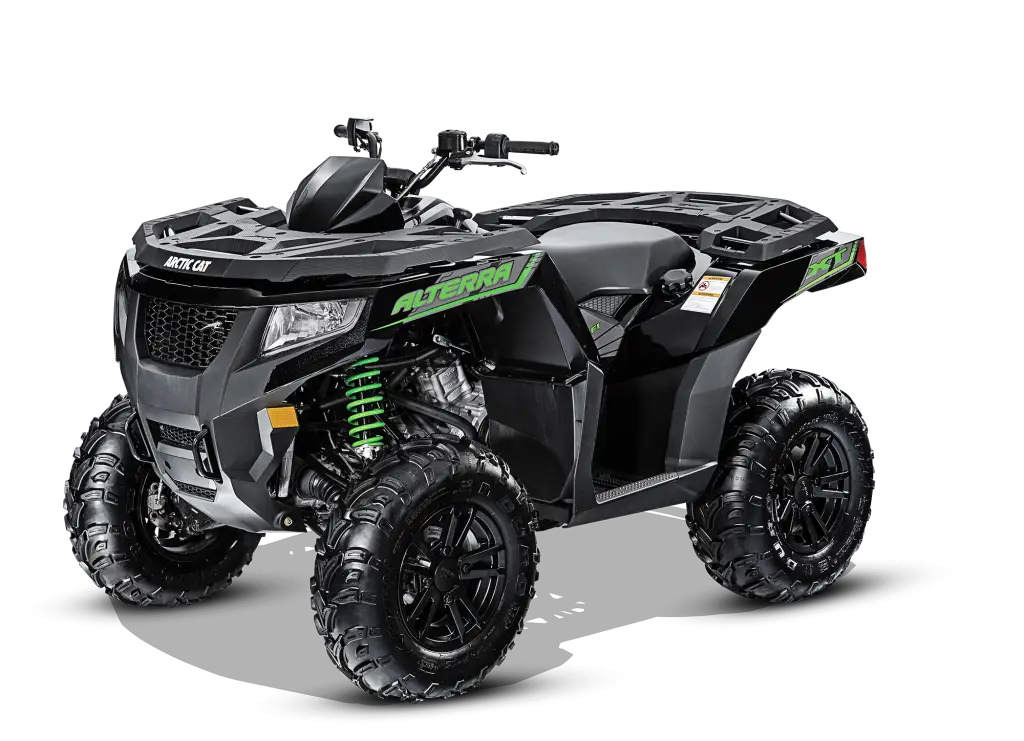 Black All-Terrain Vehicle (ATV) for Off-Road