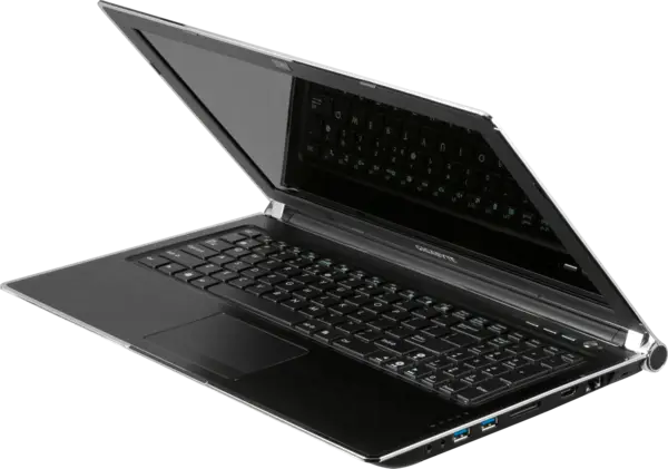 Black Open Laptop