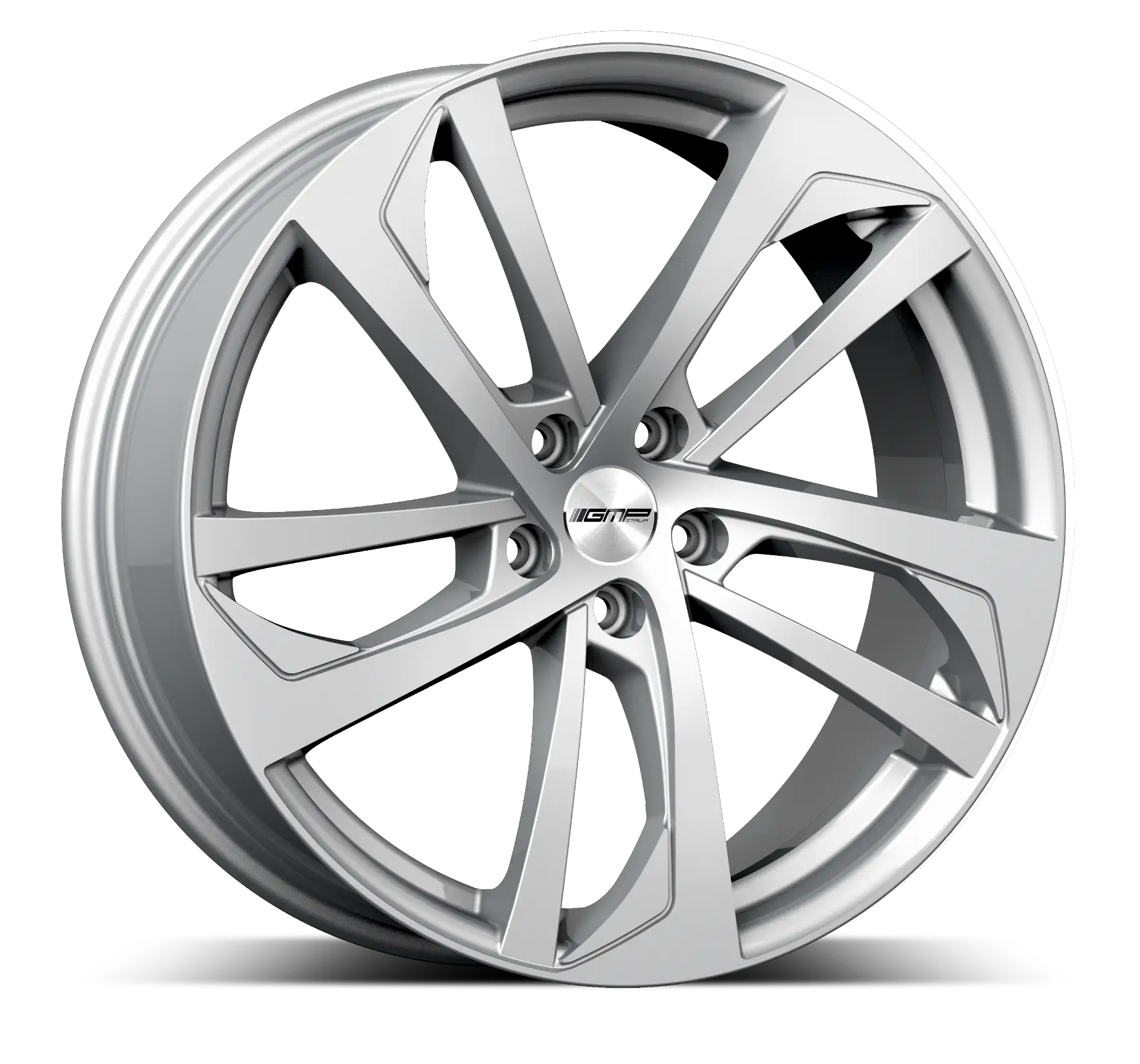 Stylish Silver Car Rim