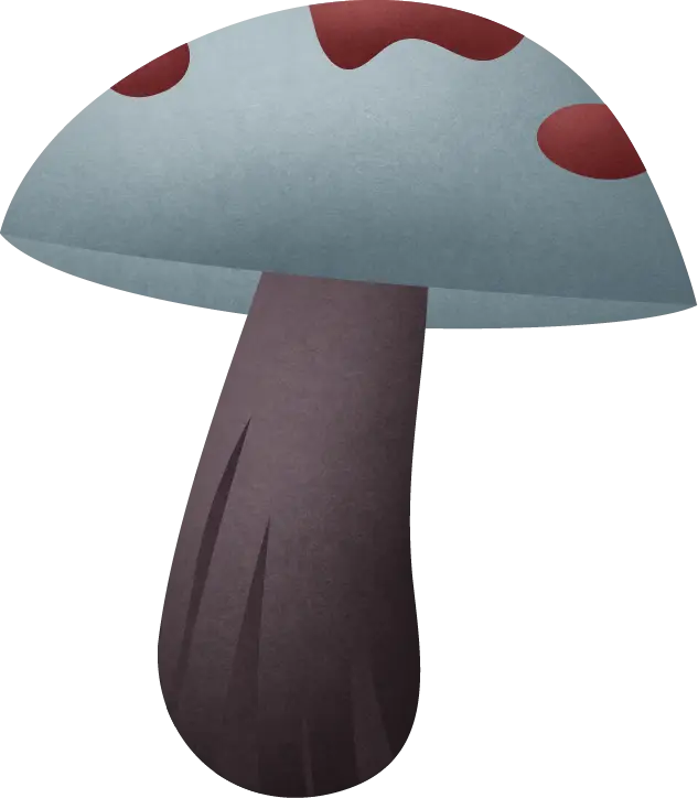 Cartoon Mushroom Illustration