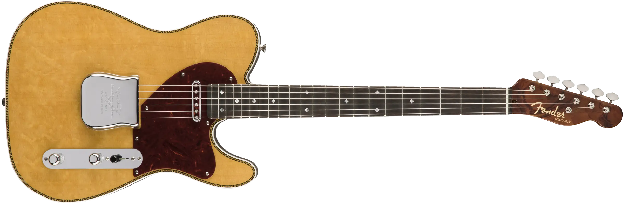 Wooden Electric Guitar for Melodic Sounds