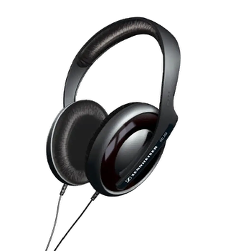 Black Wired Headphones