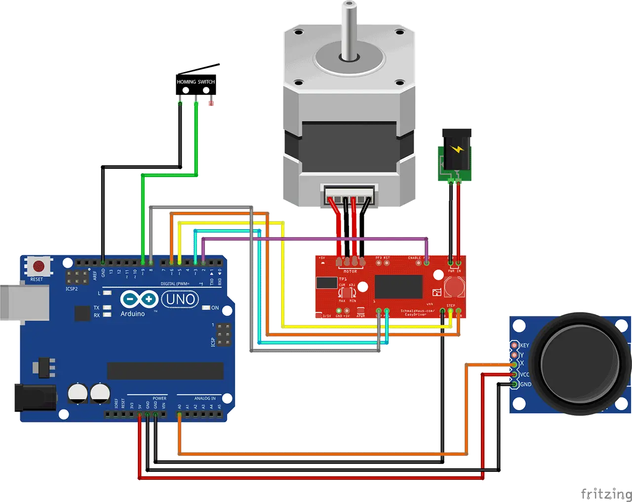 Arduino Setup with Components