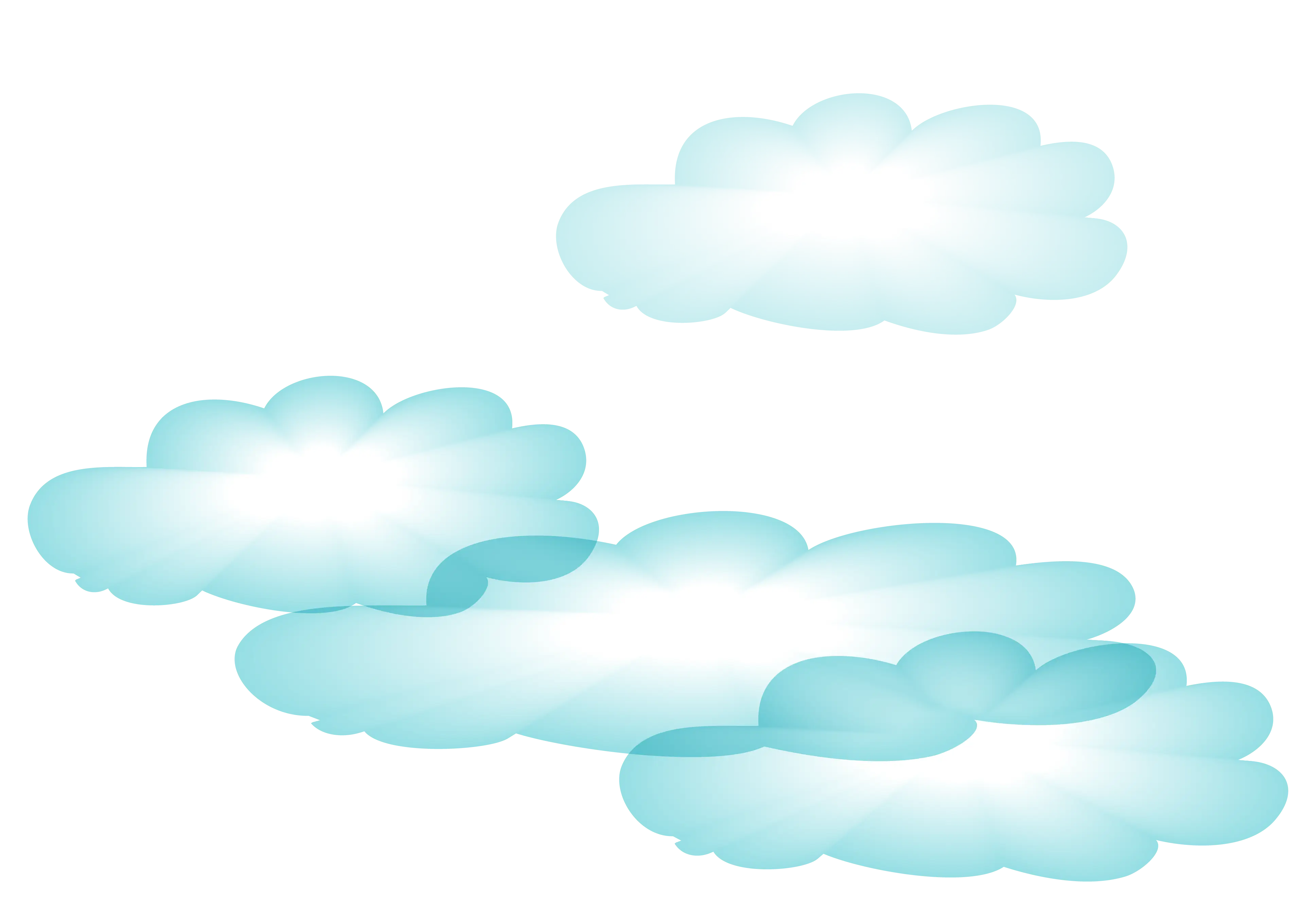 Soft Fluffy Clouds in the Sky