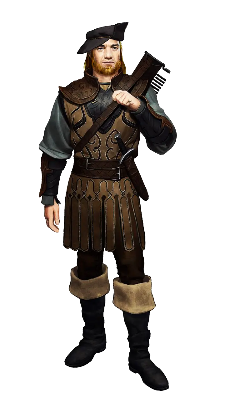 Medieval Archer Character