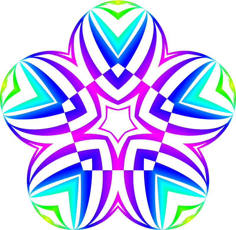 Vibrant Geometric Pattern
