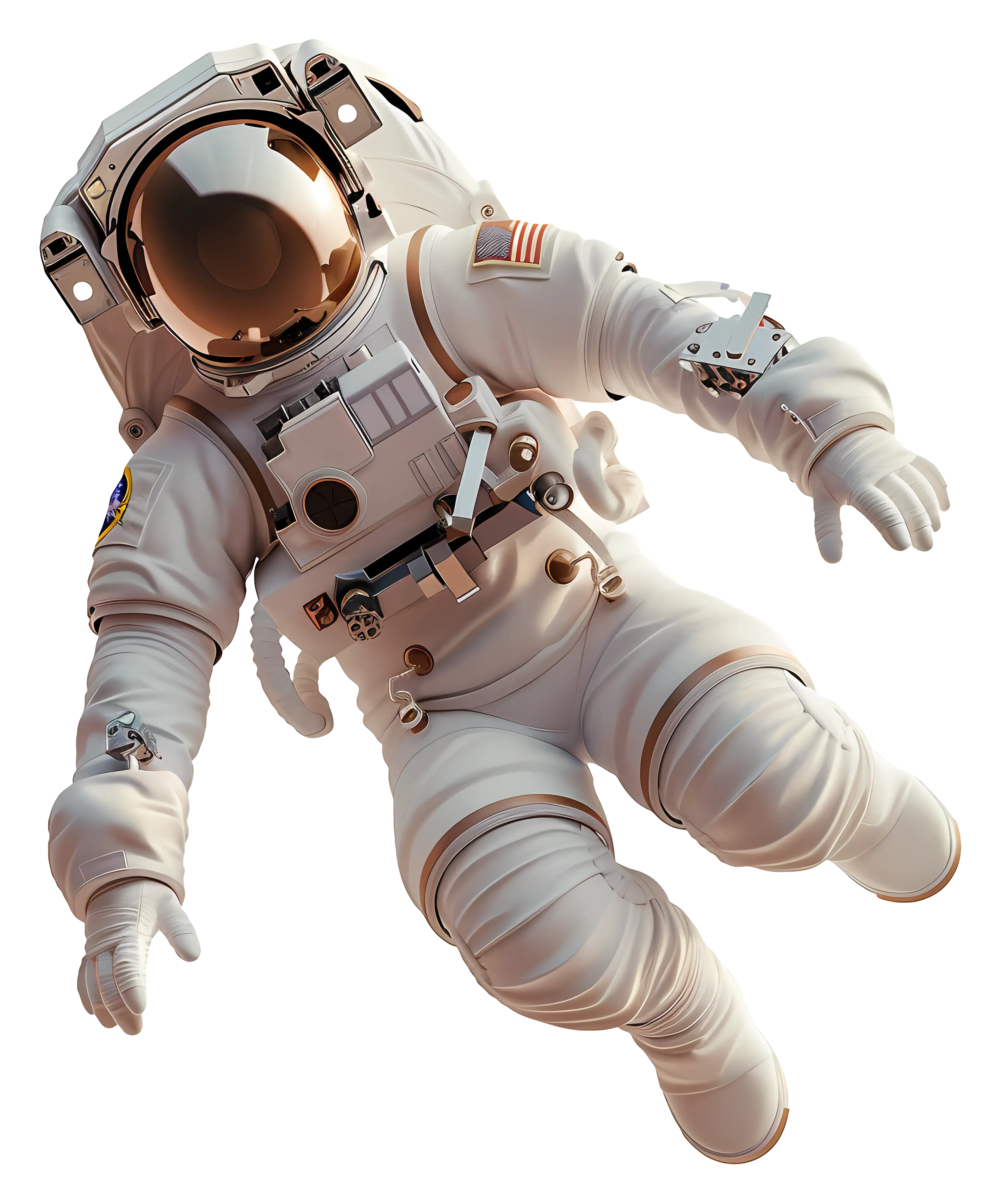 Astronaut in Advanced Space Suit