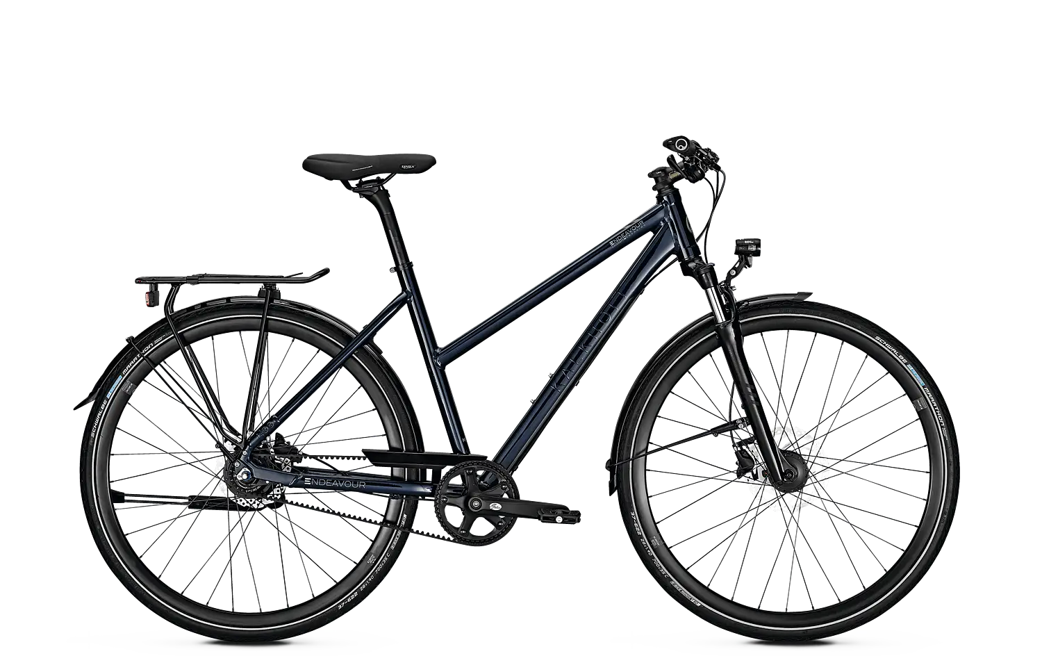 Blue-Black Commuter Bicycle Design