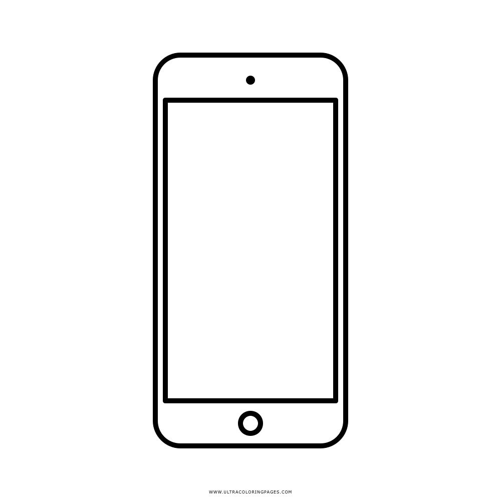 Minimalist Mobile Phone Icon